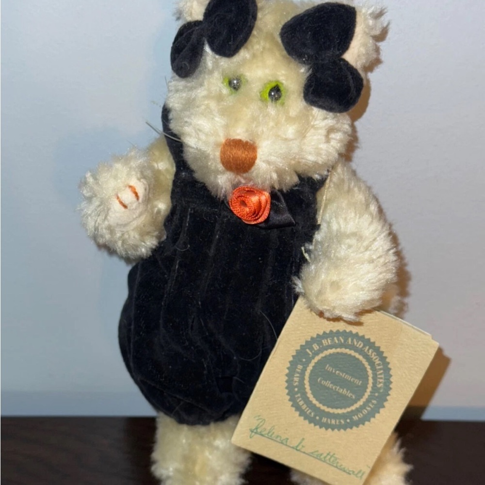 BOYDS BEARS Felina B Catterwall 8" Kitten Cat J.B Bean Series VTG Tabby RETIRED - Picture 1 of 9